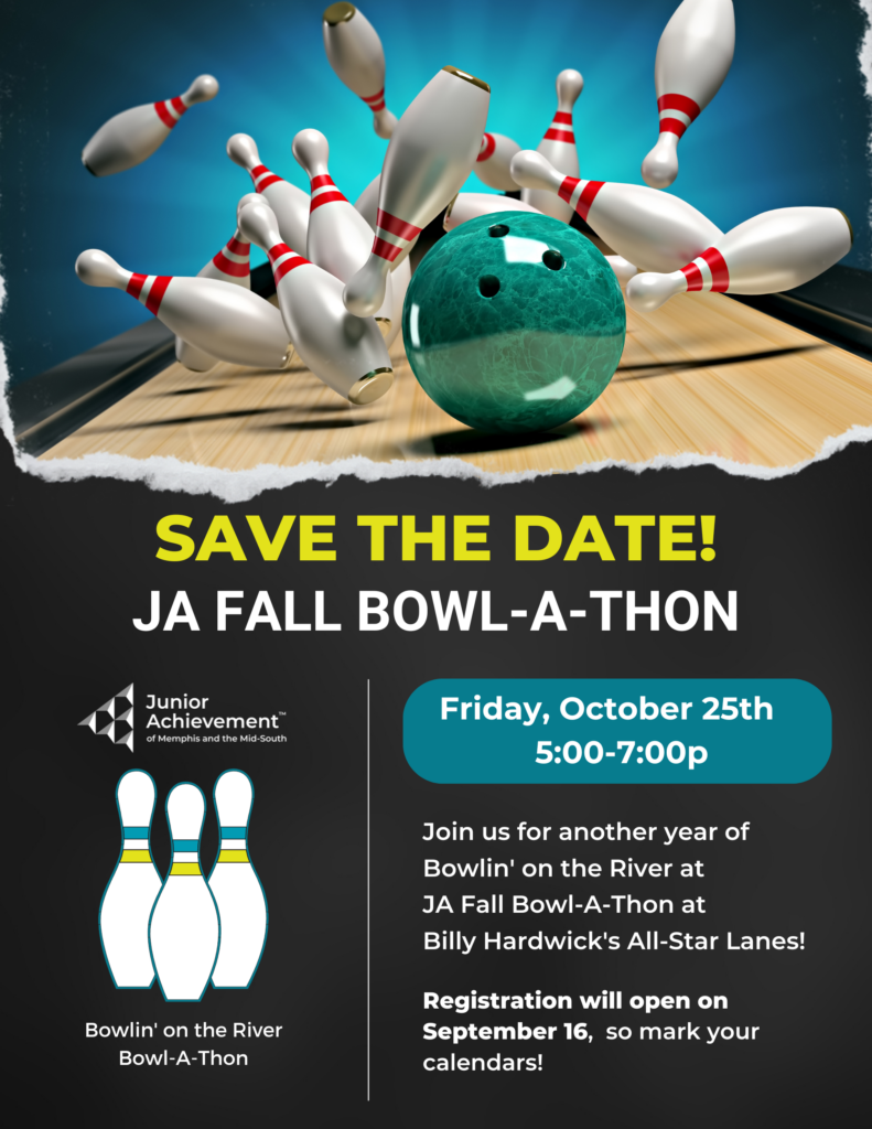 Save the Date for JA's Fall Bowl-A-Thon on Friday October 25th!